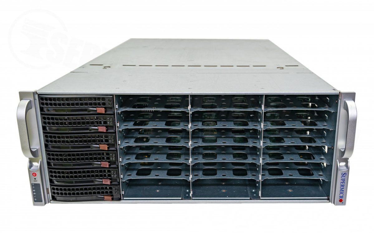 Сервер Supermicro CSE-848X X10QBI 4U Server 24x 3,5