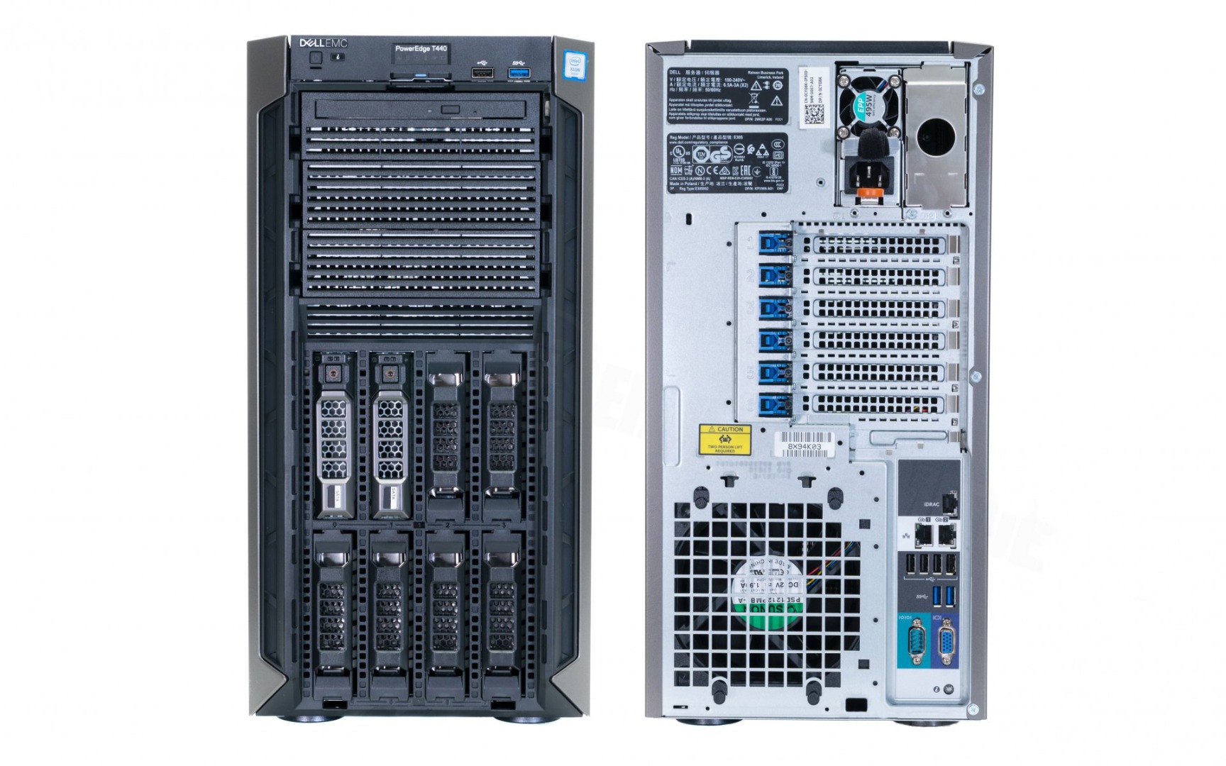 Сервер Dell PowerEdge T440 8x 3,5