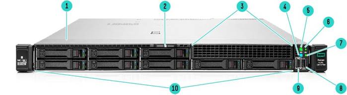 Новый Сервер HP Proliant DL 365 AMD EPYC 2/3 gen 8SFF