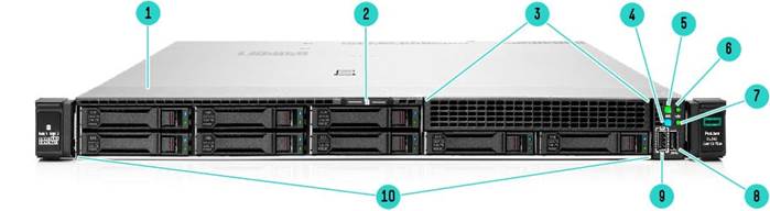 Новый Сервер HP Proliant DL 365 AMD EPYC 2/3 gen 8NVME