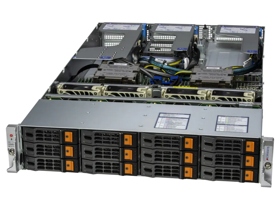 Сервер с GPU Supermicro Hyper A+ Server 2025HS-TNR